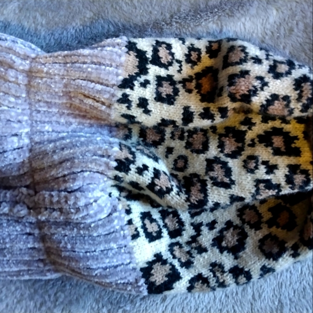 Juniors Maurices leopard tobogin